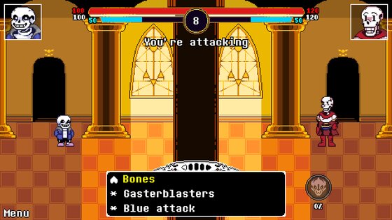 Underverse Battles 2.2.4. Скриншот 23