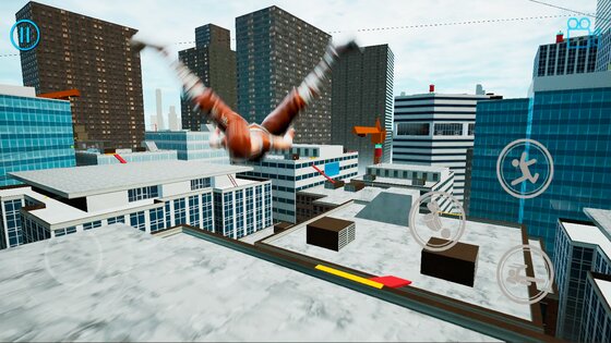 Rooftops Parkour Pro 1.92. Скриншот 3