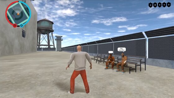 Real World Gangster Prison 1.0.7. Скриншот 1