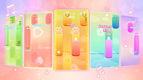 PopCat Tiles: Piano & Music 1.7.5. Скриншот 6