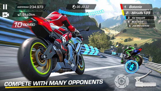 Moto Rider: Traffic Highway 1.0.5. Скриншот 3