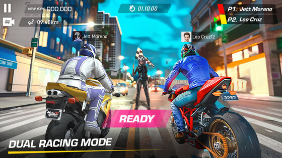 Moto Rider: Traffic Highway 1.0.5. Скриншот 5