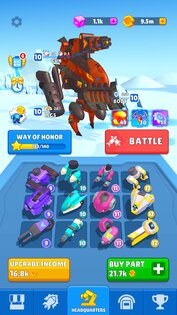 Armored Robots 1.13.4. Скриншот 1