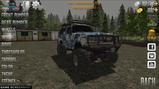WHEELS IN MUD 1.9.9f4. Скриншот 24