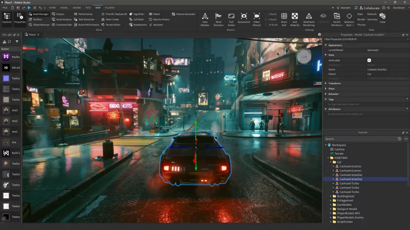 Геймер решил воспроизвести сцену из Cyberpunk 2077 в Roblox. Фейк или нет?