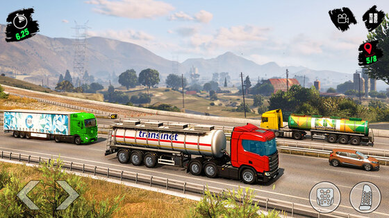 Real Truck Drive Simulator 3D 1.35. Скриншот 9