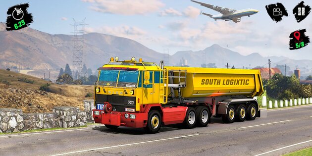 Real Truck Drive Simulator 3D 1.35. Скриншот 13