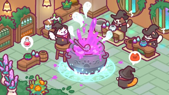Cat Magic School 1.0.38. Скриншот 12