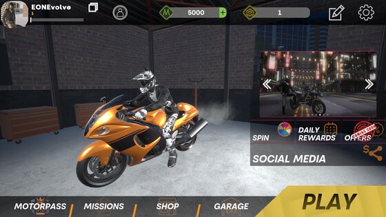 Motorcycle Sim: Multi 3.1. Скриншот 5