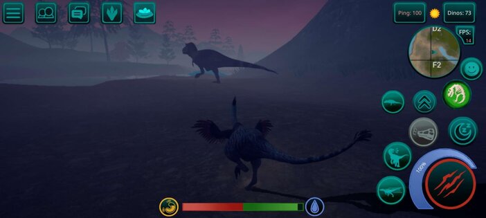 Онлайн Динозавр: Симулятор 3D 0.9.9.0.81. Скриншот 22