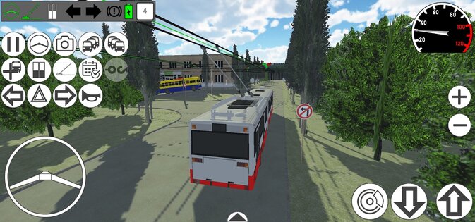 Micro-Trolleybus Simulator 2025.03.06.1. Скриншот 3