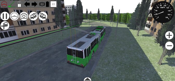 Micro-Trolleybus Simulator 2025.03.06.1. Скриншот 4