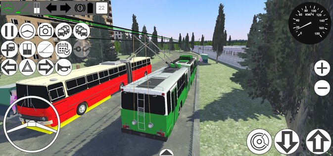 Micro-Trolleybus Simulator 2025.03.06.1. Скриншот 5