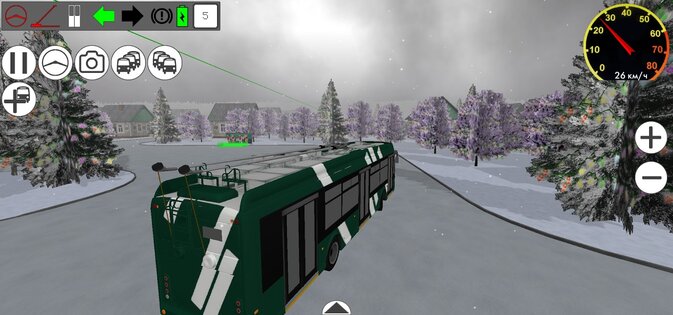 Micro-Trolleybus Simulator 2025.03.06.1. Скриншот 8