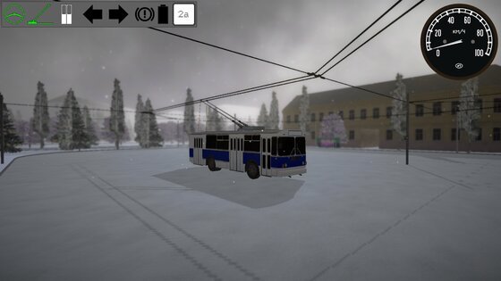 Micro-Trolleybus Simulator 2025.03.06.1. Скриншот 11