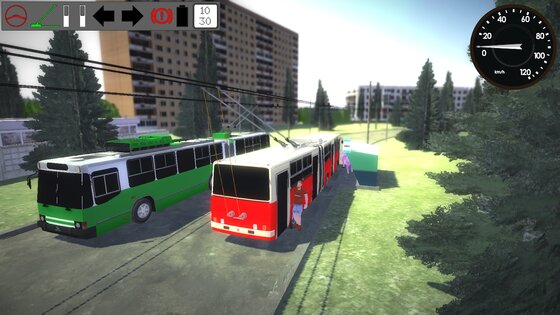 Micro-Trolleybus Simulator 2025.03.06.1. Скриншот 13