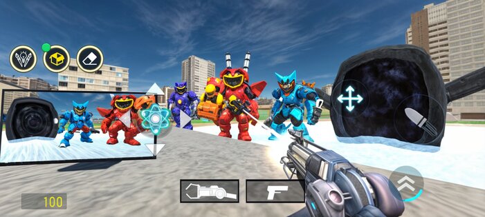 Nextbots In Playground Mod 7.4.0. Скриншот 11