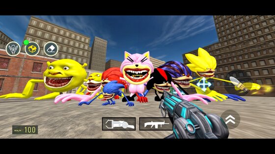 Nextbots In Playground Mod 7.4.0. Скриншот 16
