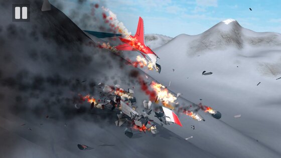 Plane Crash: Flight Simulator 2.2.1. Скриншот 19