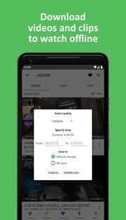 Xtra for Twitch 2.45.4. Скриншот 3