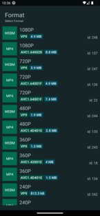 YTDLnis 1.8.4. Скриншот 7