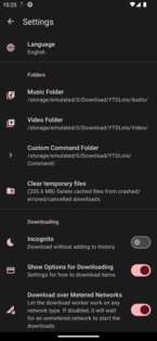 YTDLnis 1.8.4. Скриншот 6