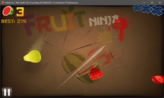 Vita3K 0.2.0-12. Скриншот 2