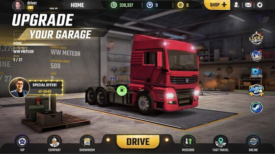 Truck Simulator World 1.1.4. Скриншот 1