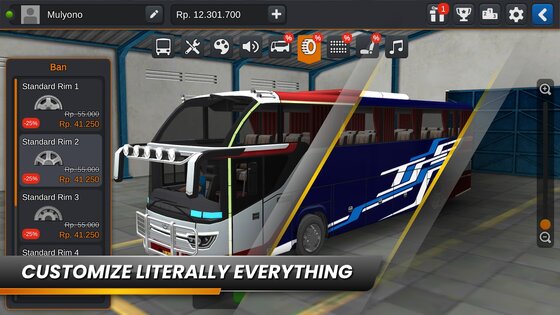 Bus Simulator Indonesia 4.3.4. Скриншот 4