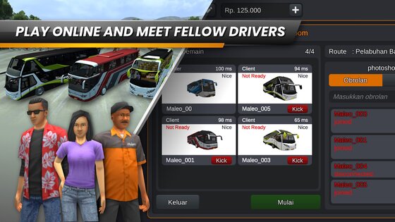 Bus Simulator Indonesia 4.3.4. Скриншот 9