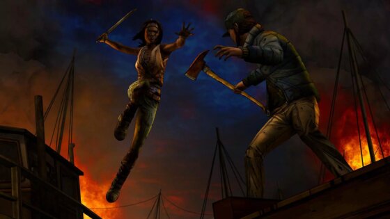 The Walking Dead: Michonne. Скриншот 1