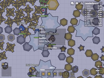MooMoo.io 1.0.2. Скриншот 14