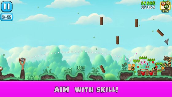 Angry Crusher Catapult 2.1.1. Скриншот 3