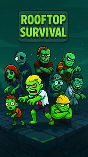 Rooftop Survival — Zombie TD 1.2.1. Скриншот 6