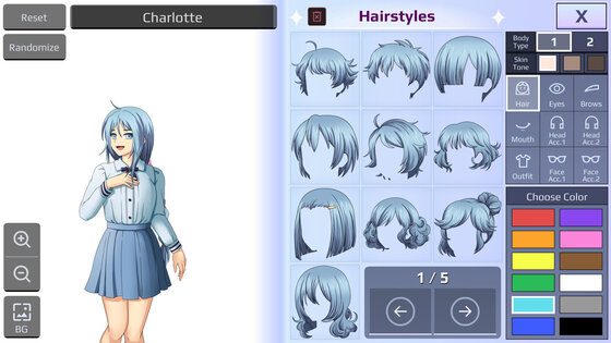 Gacha Story — VN Creator 1.0.5. Скриншот 6