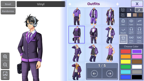 Gacha Story — VN Creator 1.0.5. Скриншот 7