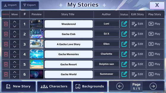 Gacha Story — VN Creator 1.0.5. Скриншот 18