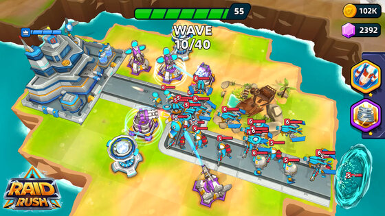 Raid Rush 1.434. Скриншот 2