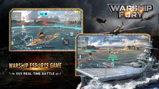 Warship Fury 4.0.0. Скриншот 14