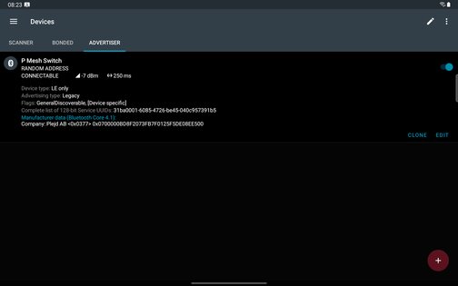 nRF Connect 4.29.1. Скриншот 12