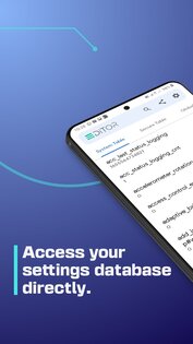 Settings Database Editor 1.3. Скриншот 1
