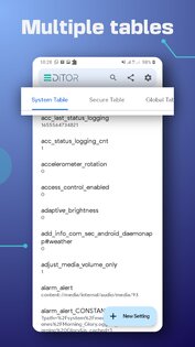 Settings Database Editor 1.3. Скриншот 6