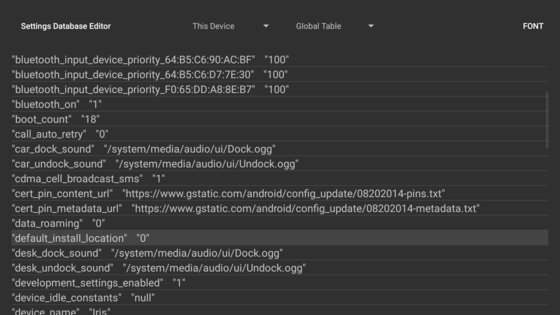 SetEdit SettingsDatabaseEditor 2018.10.31. Скриншот 7