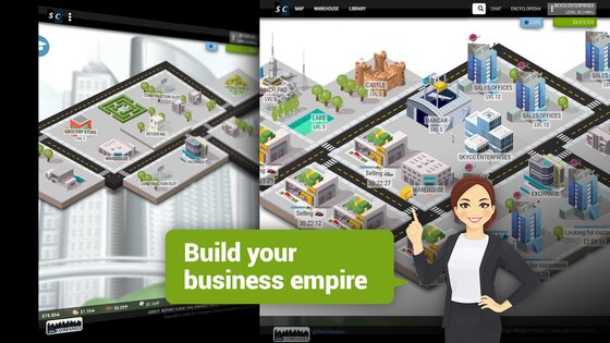 Sim Companies 2.38. Скриншот 1
