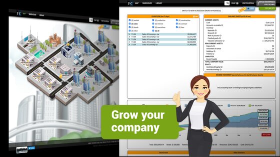 Sim Companies 2.38. Скриншот 2
