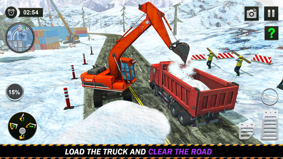 Snow Offroad Construction Game 2.0.0. Скриншот 6