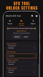 SKUZA Game Booster & GFX Tool 1.6.2. Скриншот 2