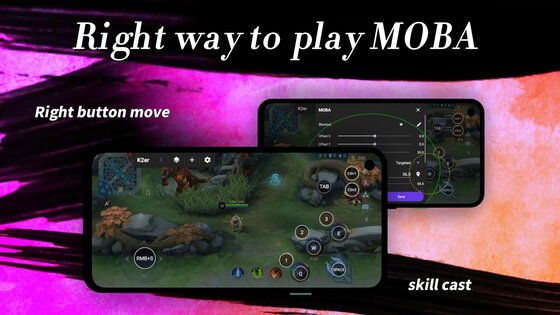 K2er — Gamepad Keyboard Mapper 0.3.628. Скриншот 4