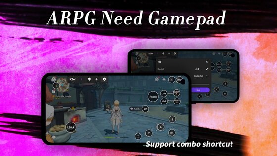 K2er — Gamepad Keyboard Mapper 0.3.628. Скриншот 9