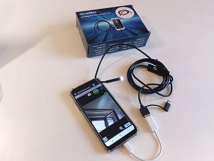 USB endoscope camera for Android 10+ 14-jul2025. Скриншот 1